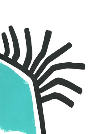 Framed Color Block Maze IV Print