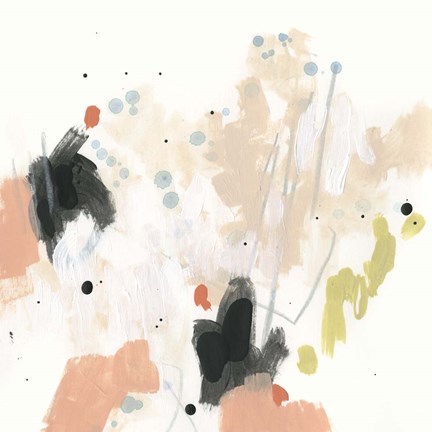 Framed Palette Constellation I Print