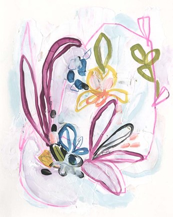 Framed Garden Allusion IV Print