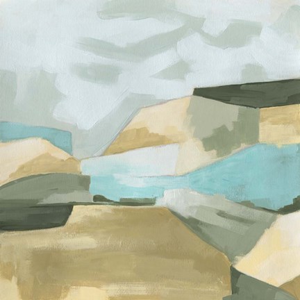 Framed Optical Fields II Print