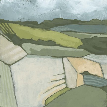 Framed Field &amp; Valley II Print