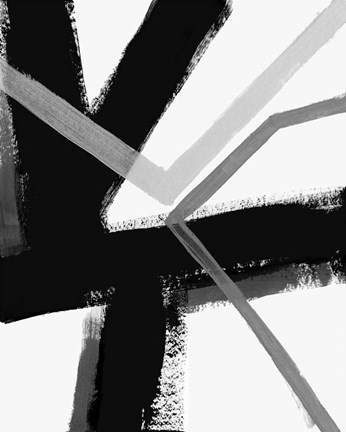 Framed Angular Pulse III Print