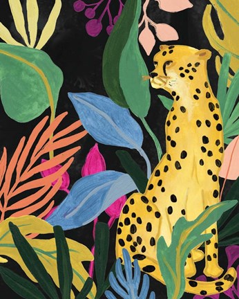 Framed Cheetah Kingdom II Print