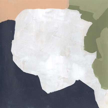 Framed Tectonic Boundaries II Print