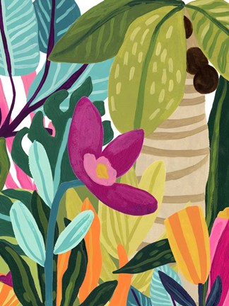 Framed Island Thicket I Print