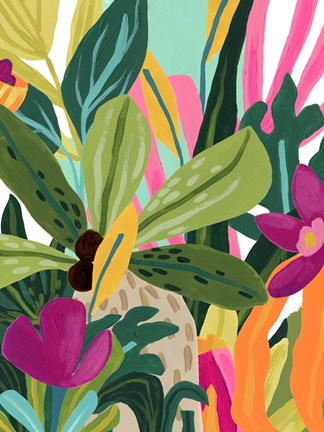 Framed Island Thicket III Print