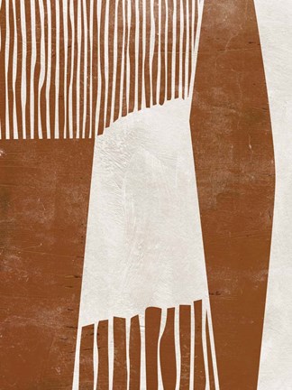 Framed Indian Field I Print