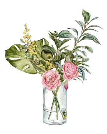 Framed Potpourri I Print