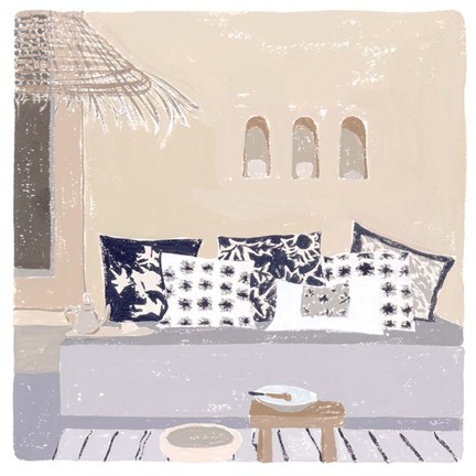 Framed Salty Breeze II Print