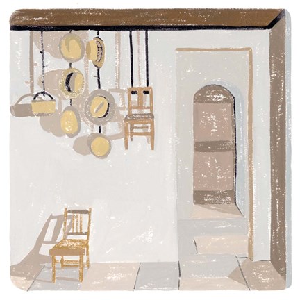 Framed Salty Breeze III Print