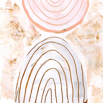 Framed Caramel Dunes II Print