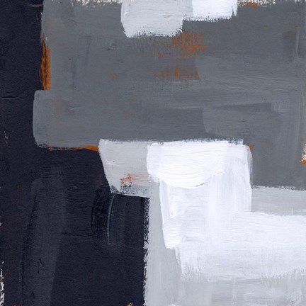 Framed Concrete Wall II Print