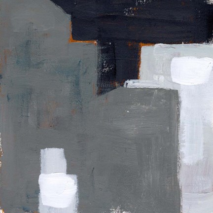 Framed Concrete Wall IV Print