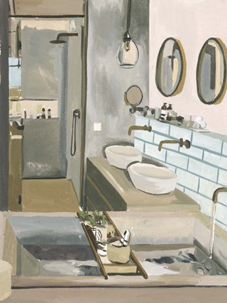 Framed Stealing Moments II Print