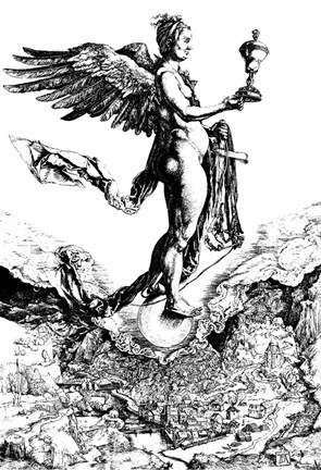 Framed Nemesis, c1501-c1502 Print