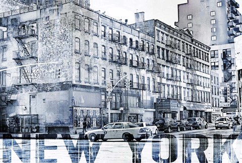 Framed New York IV Print