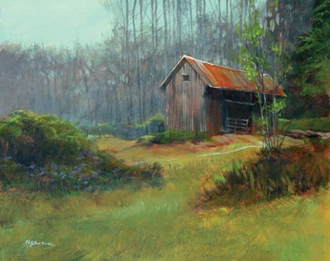 Framed Morning Moisture Print