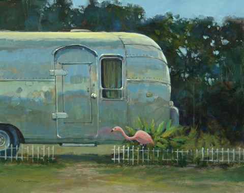 Framed Airstream Print