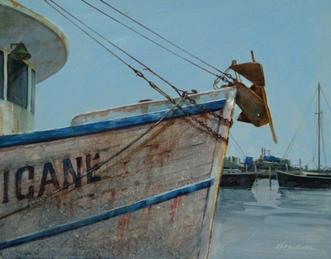 Framed Hurricane Print