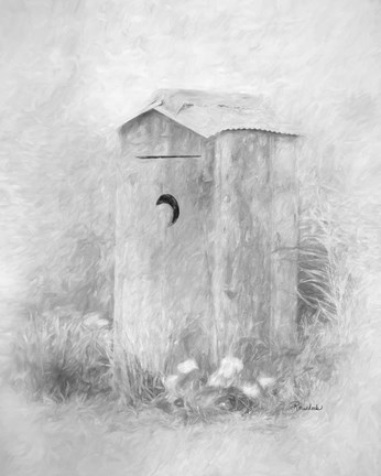 Framed Outdoor Plumbing II Print