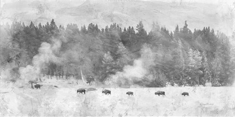 Framed Winter Migration Print