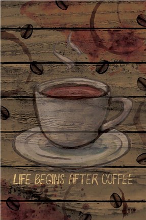 Framed Coffee I Print