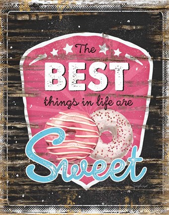 Framed Best Things in Life Print