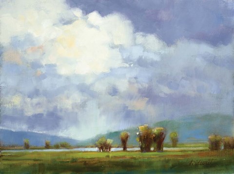 Framed Cloud Collage Print