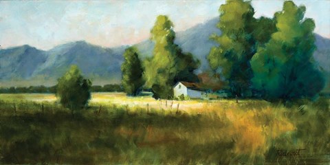 Framed True View II Print