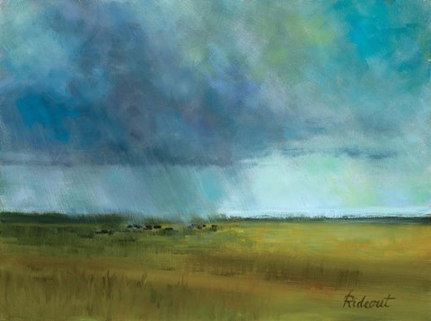 Framed Landscape Abstract Print