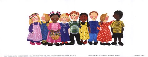 Framed Hoolie Pose Print