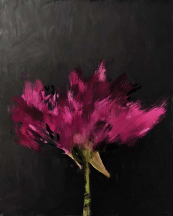 Framed Pink Flower I Print