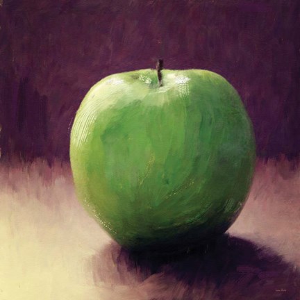 Framed Green Apple Print