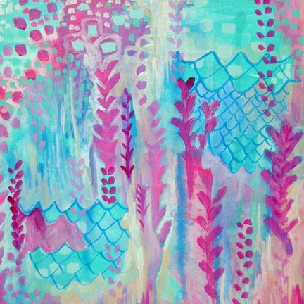 Framed Mermaid Feel I Print