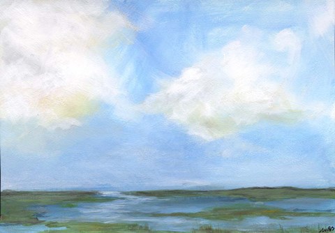 Framed Mid Day Peace Print