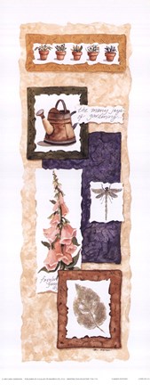 Framed Garden Notions Print