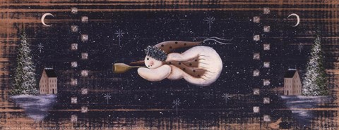 Framed First Snowfall Print