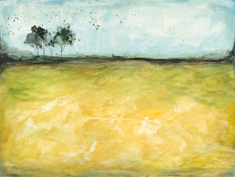 Framed Over the Meadow Print