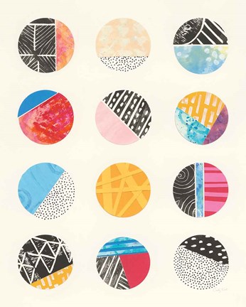 Framed Repetition I Print