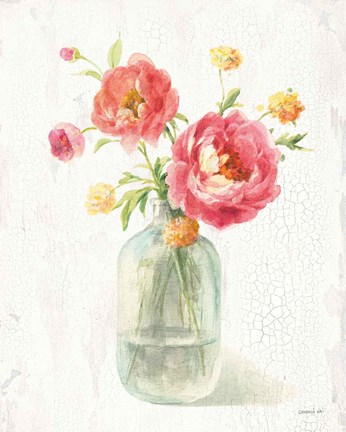 Framed Full Bloom VIII Print