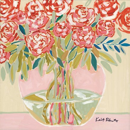 Framed Afternoon Blooms For You Print