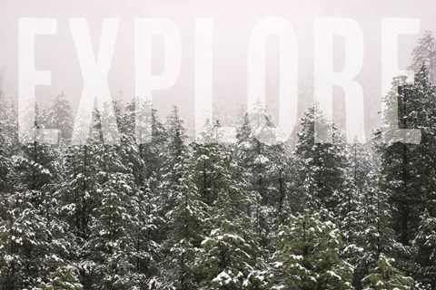 Framed Explore Print