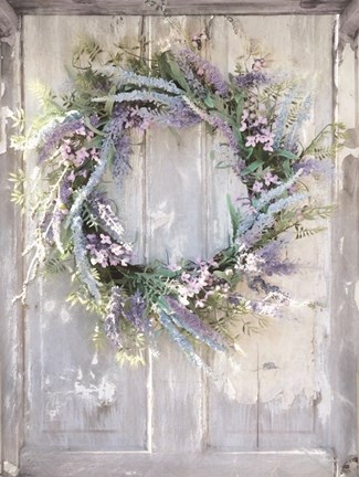 Framed Lavender Print