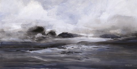 Framed Distant Calm I Print