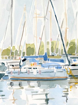 Framed By the Bay II Print