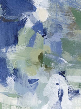 Framed Northern Lights Abstract III Print