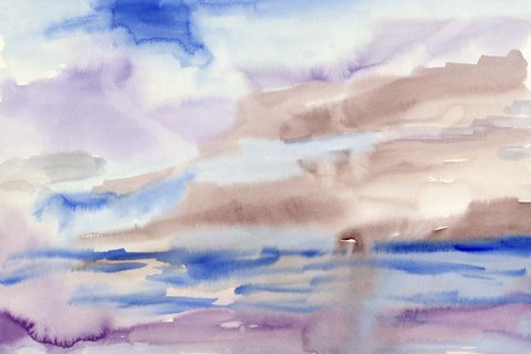 Framed Over The Hills Print