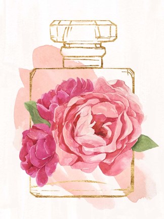 Framed Perfume Bloom I Print