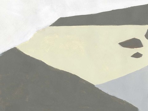 Framed Landscape Composition I Print