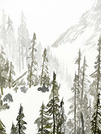 Framed Continental Divide II Print